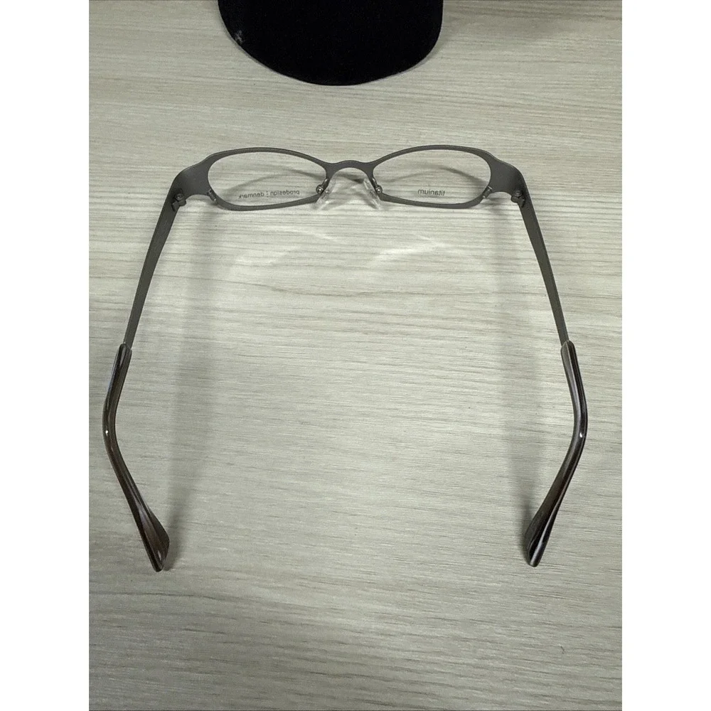 Prodesign: denmark 4315 C.5031 Brown Two Tone Oval Metal Sunglasses Frames 48/18